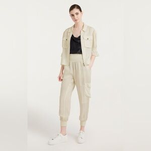 Cinq a Sept Giles High Waist Jogger Pants Medium